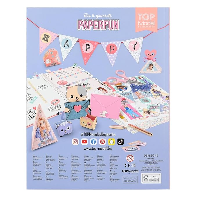 TOPModel DIY Paper Fun Book — image 2