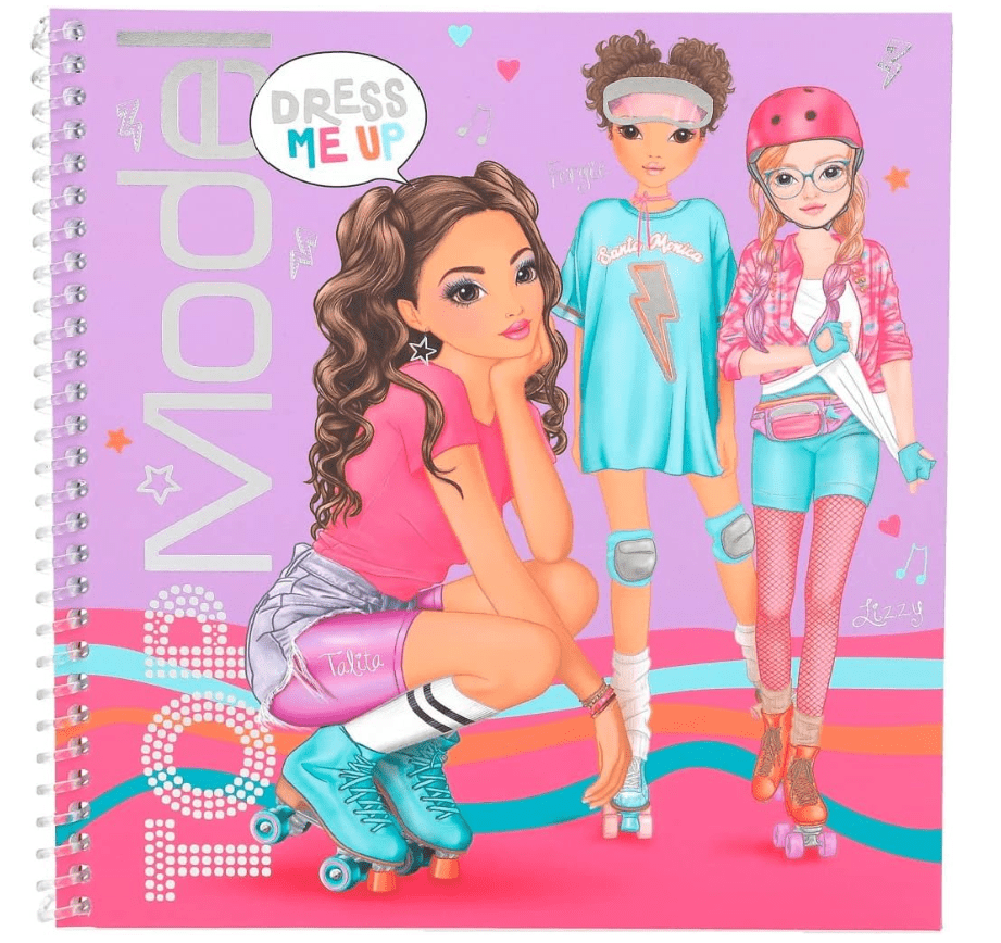TOPModel Dress Me Up Tiny Dance Sticker Book TM - 12077 - Colorland Toys
