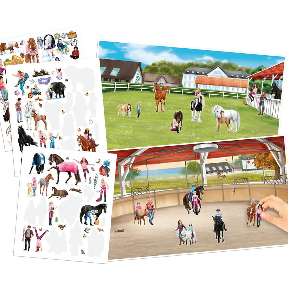 TOPModel Miss Melody Stickerworld TM - 12130 - Colorland Toys