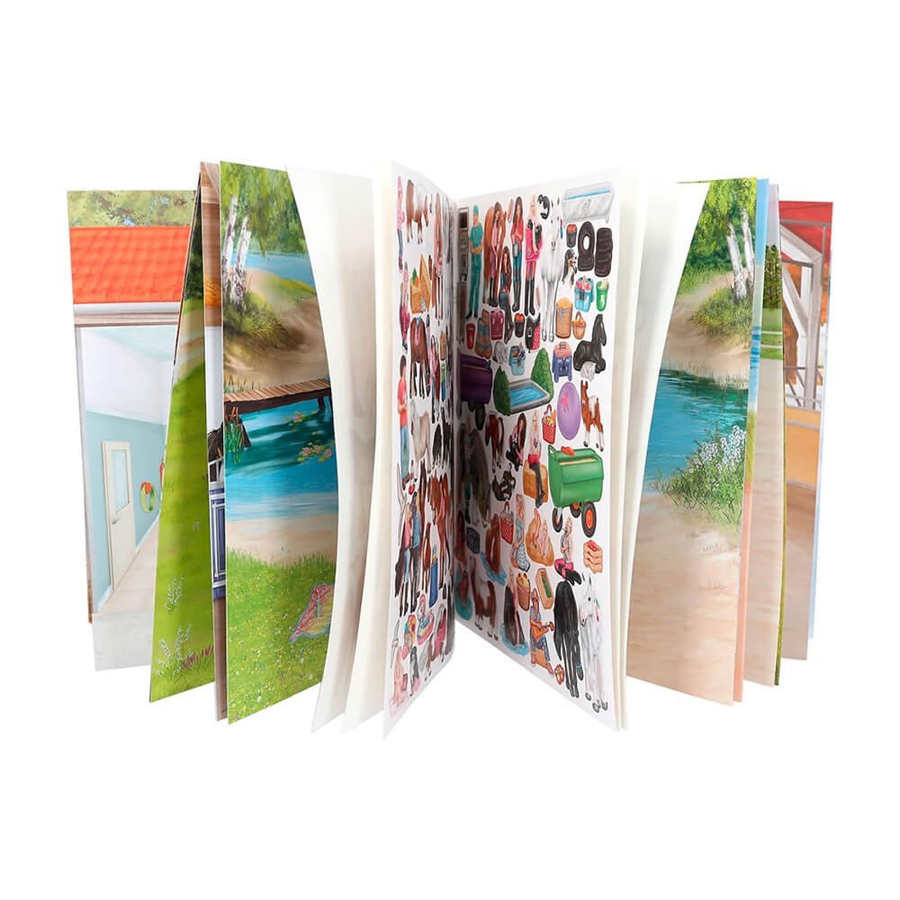 TOPModel Miss Melody Stickerworld TM - 12130 - Colorland Toys