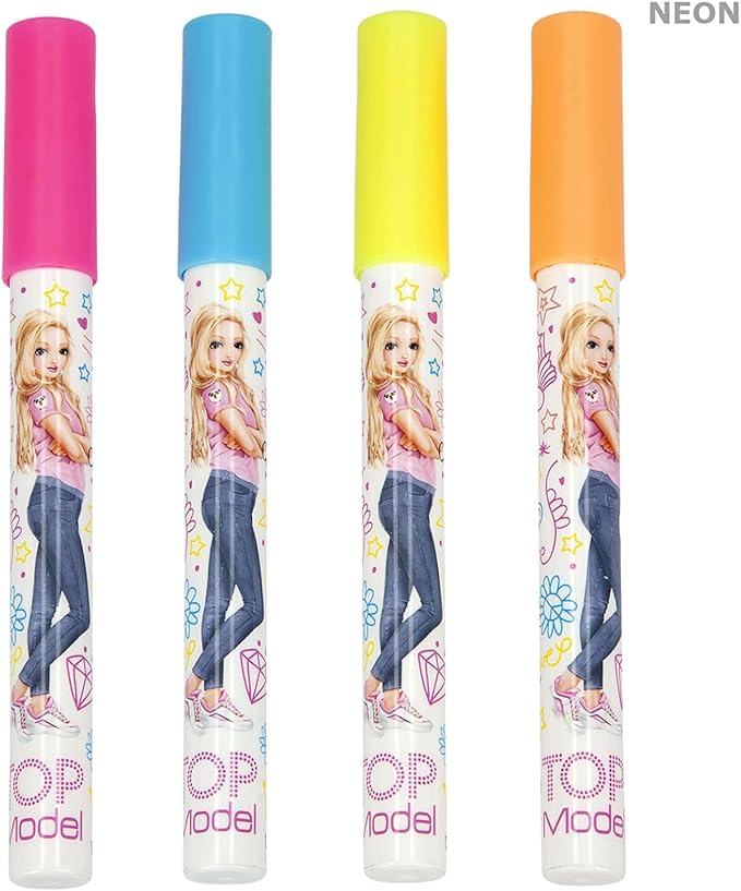 TOPModel Neon Deco Marker Set TM - 3555 - Colorland Toys