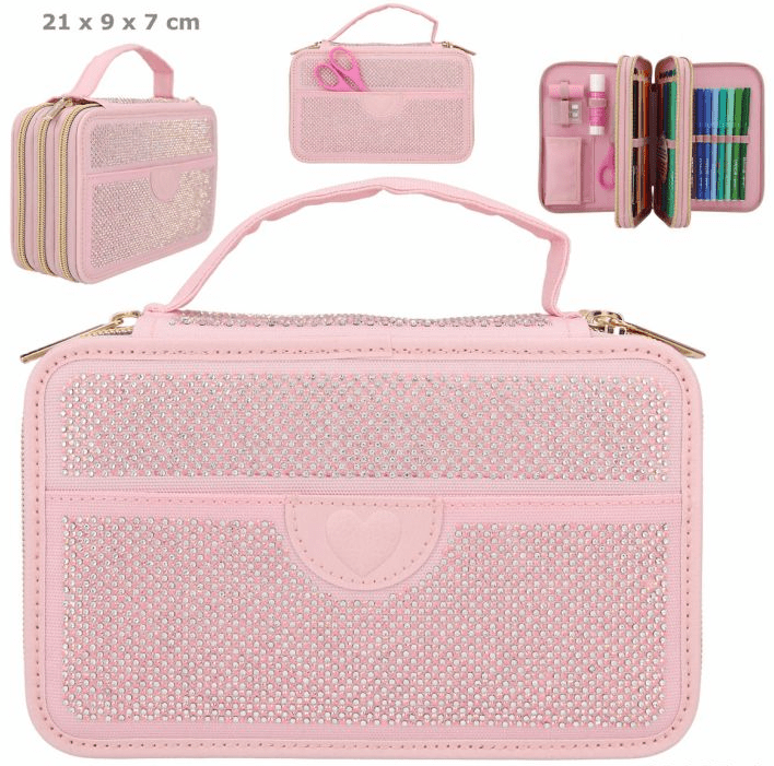 TOPModel Triple Pencil Case Glam TM-12167