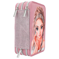 TOPModel Triple Pencil Case - Glitter Queen - Colorland Toys