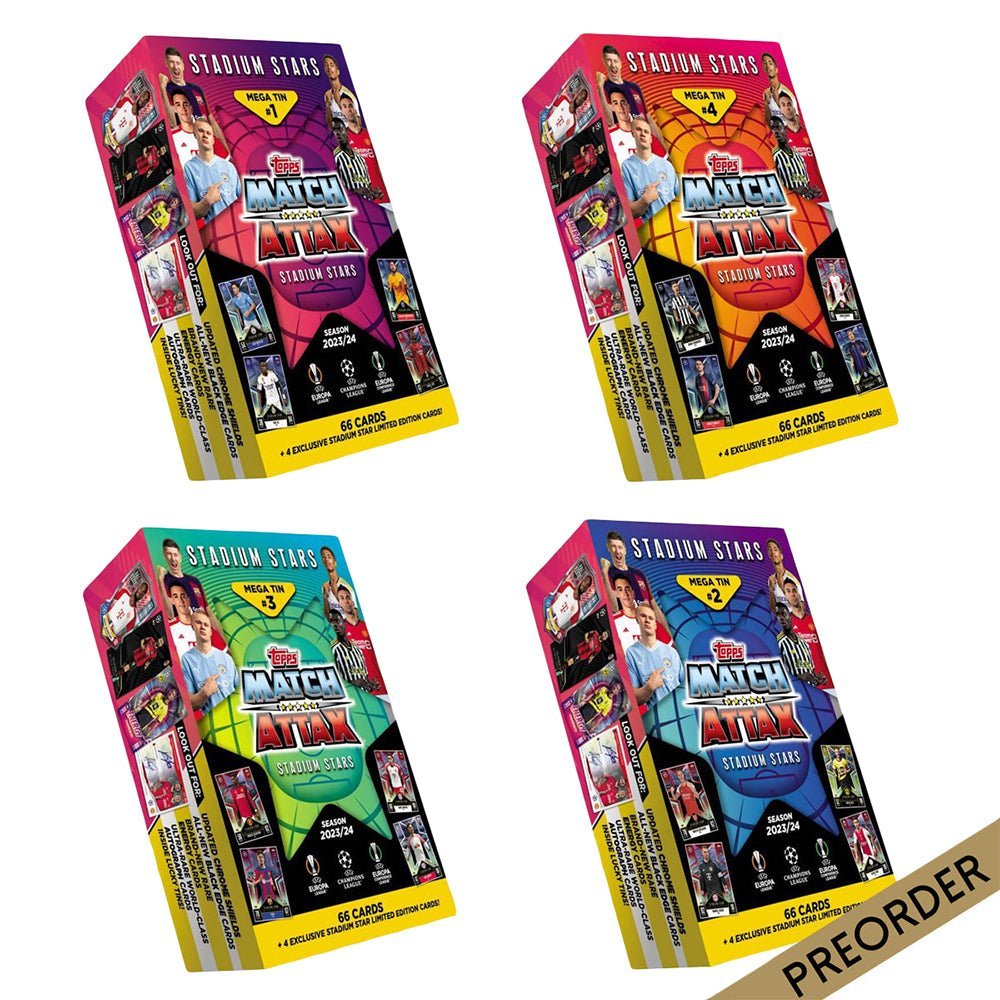 Topps Match Attax 2023/2024 - Mega Tin 2290820 - Colorland Toys