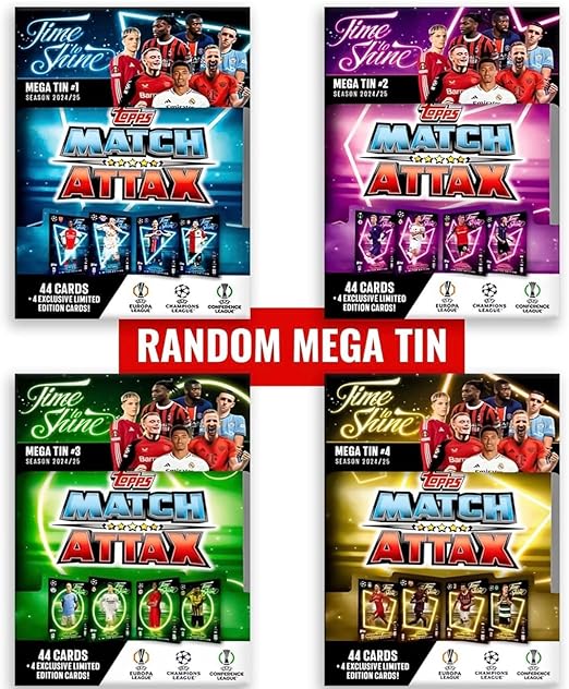 Topps Match Attax 2024/25 Mega Tin Asst — image 2
