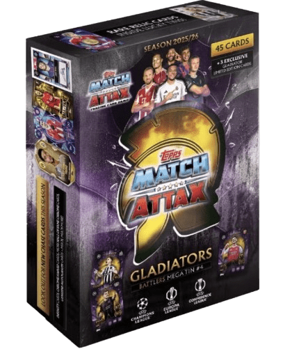 Topps Match Attax 2025/26 - Mega Tin Asstd. 6969 - Colorland Toys