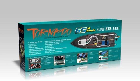 Tornado High Speed Brushless RC Boat R46 — image 3