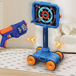 Toss Game 3-In-1 Throwing Basketball, Sucker Scoring Target, Ferrule Toys 801-17