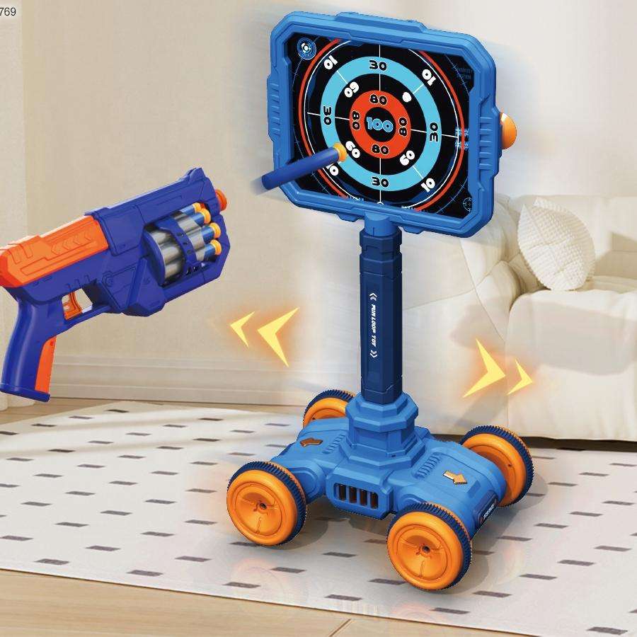 Toss Game 3-In-1 Throwing Basketball, Sucker Scoring Target, Ferrule Toys 801-17 — image 4