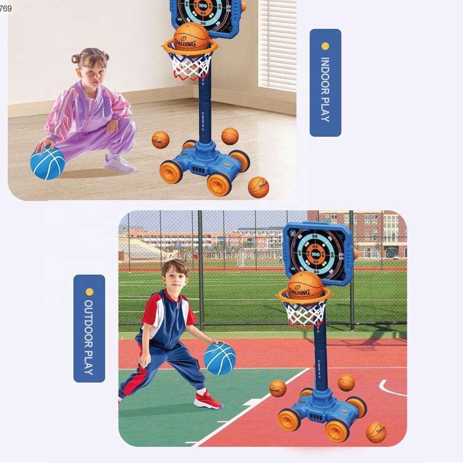 Toss Game 3-In-1 Throwing Basketball, Sucker Scoring Target, Ferrule Toys 801-17 — image 3