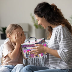 Townley Girl Barbie Lip Balm With Train Case BB0392GG - Colorland Toys