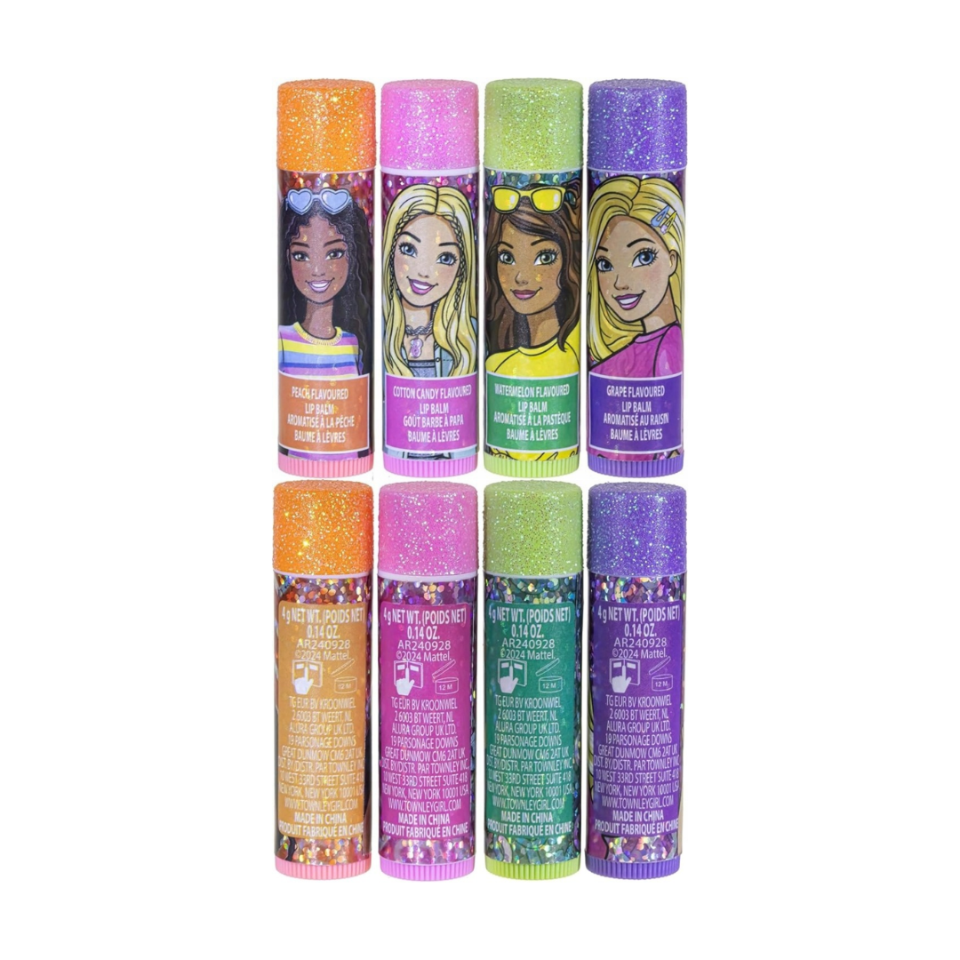 Townley Girl Barbie Lip Balm With Train Case BB0392GG — image 3