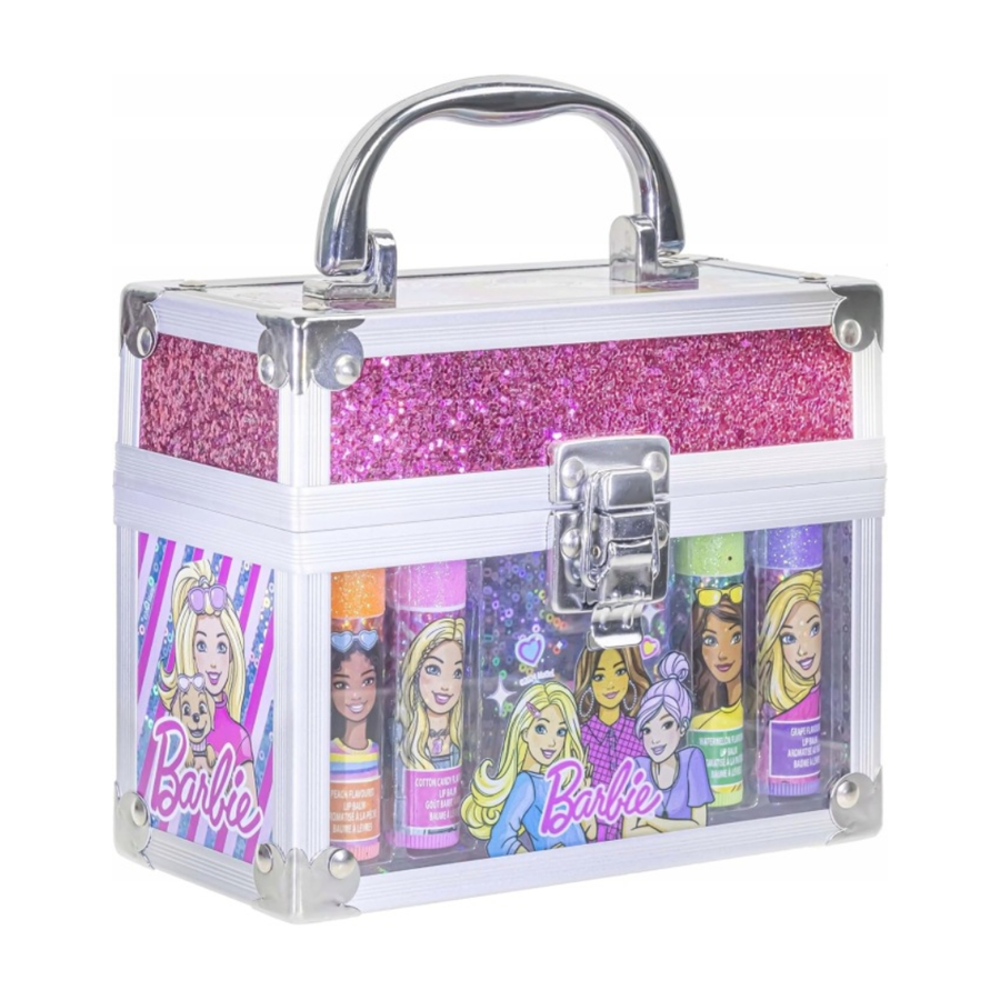 Townley Girl Barbie Lip Balm With Train Case BB0392GG — image 2