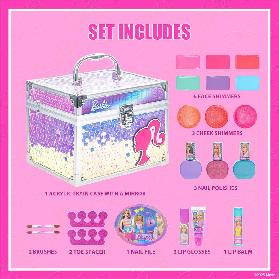 Townley Girl Barbie Movie Kids Washable Makeup Kit for Girls — image 2