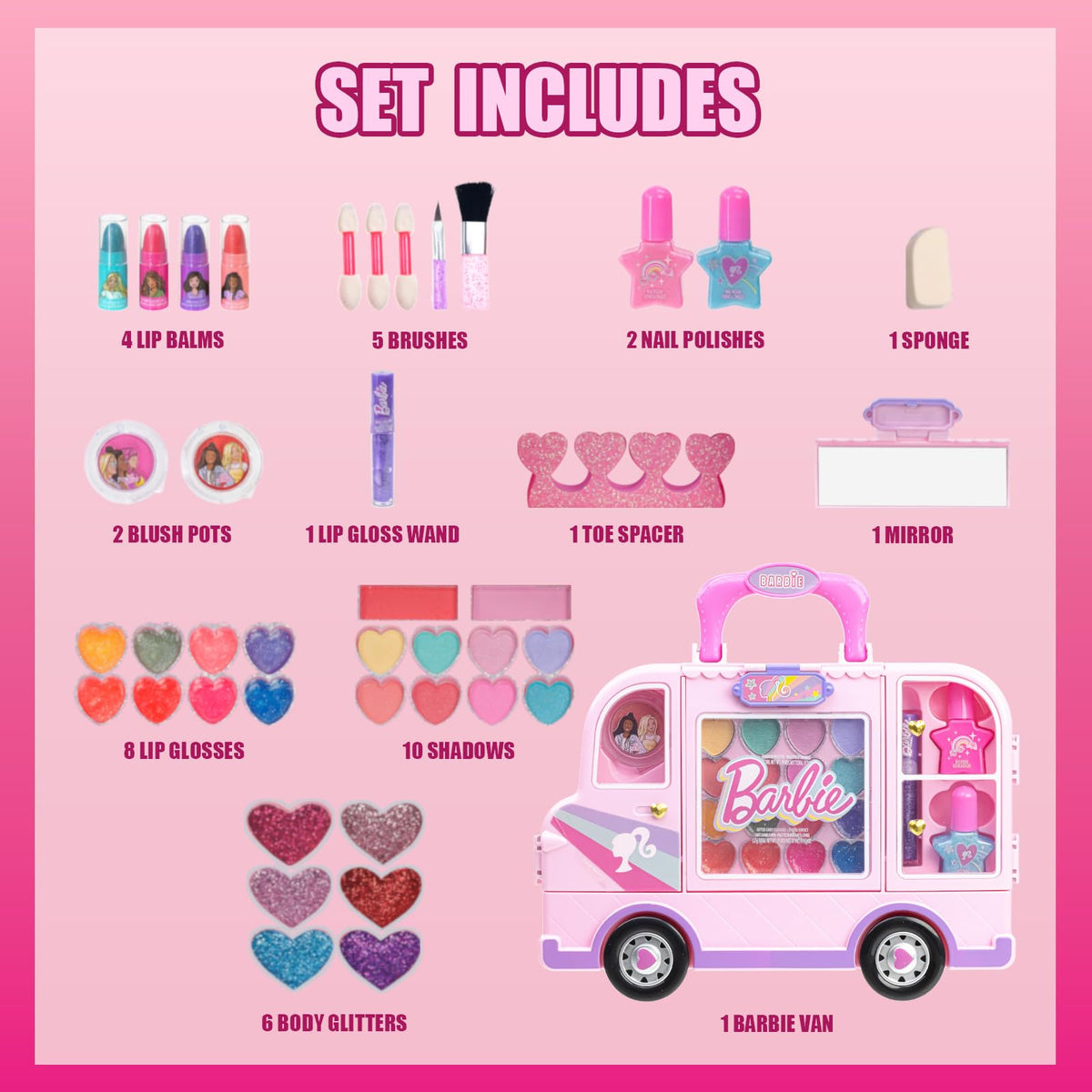 Townley Girl Cosmetic Set  BB0358GG — image 8