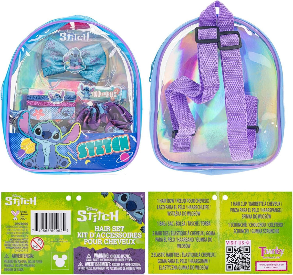 Townley Girl Hair Gift Bag Set Stitch SI0056GG — image 3