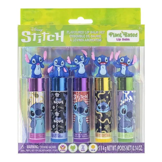 Townley Girl Holographic Lip Gloss With Topper Plant Based Stitch 5 Pack — image 1