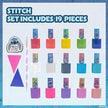 Townley Girl Nail Polish Set Stitch 18 Pack SI0055GG