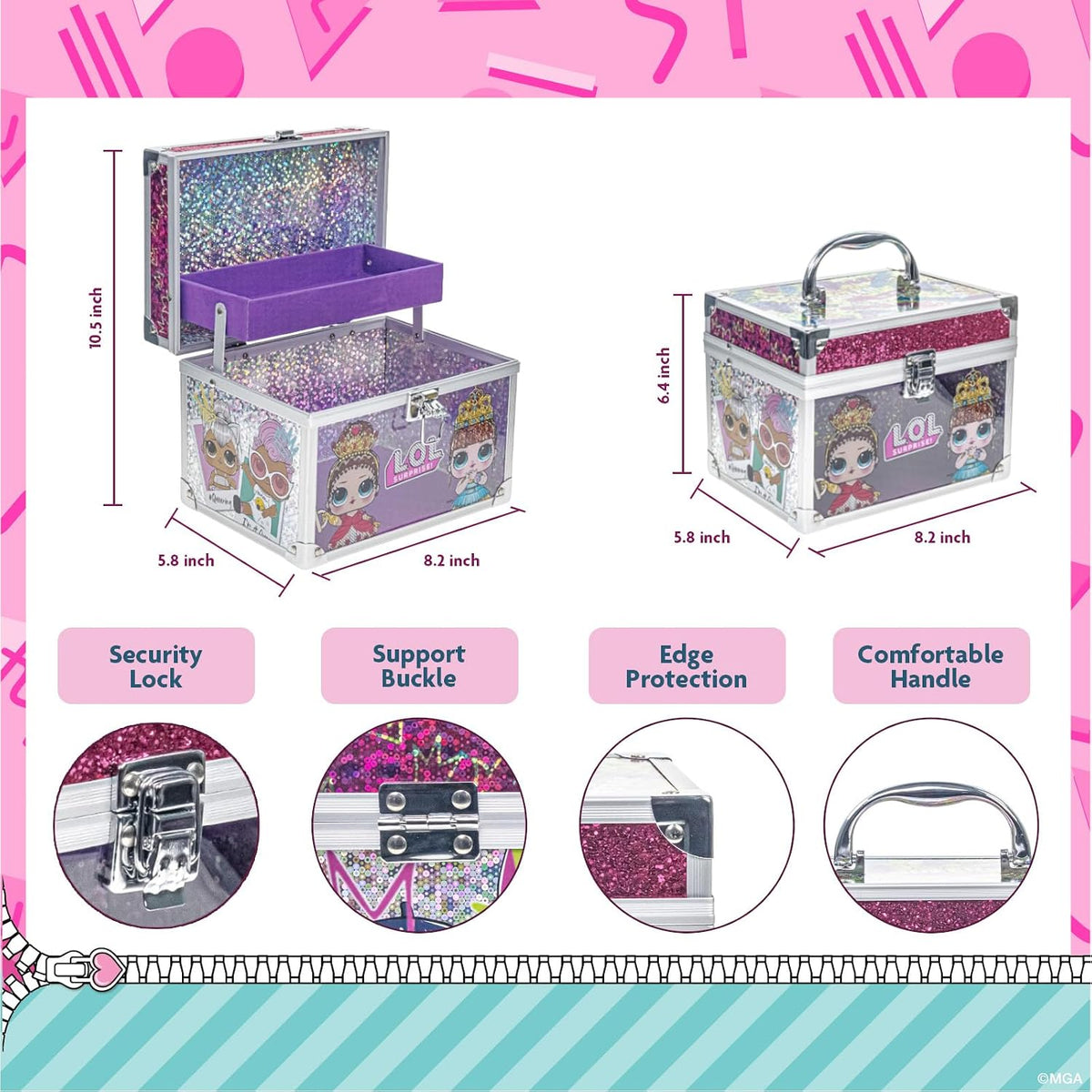 Townley LOL Surprise Cosmetic Case Set LL0314GA — image 8