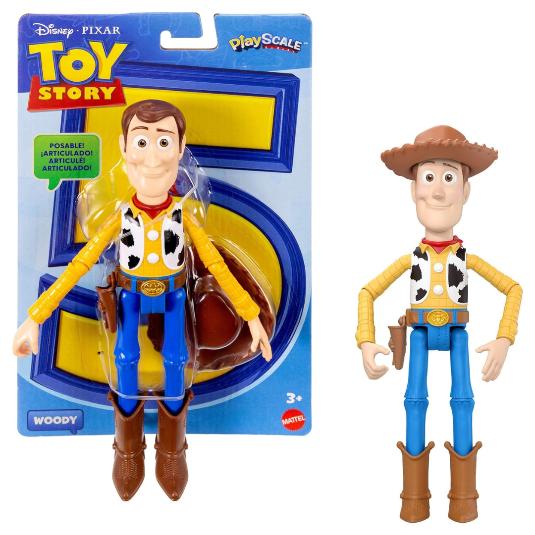 Toy Story 5 Woody 9.2" Action Figure with Removable Hat — image 1