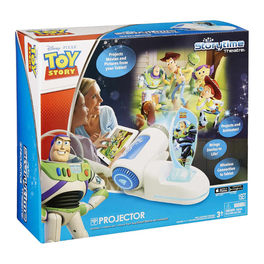 Toy Story Storytime Theater Projector — image 8