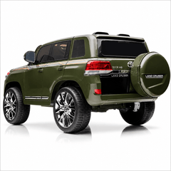 Toyota Land Cruiser 12V Kids Ride-On | Green JJ2022 - Colorland Toys