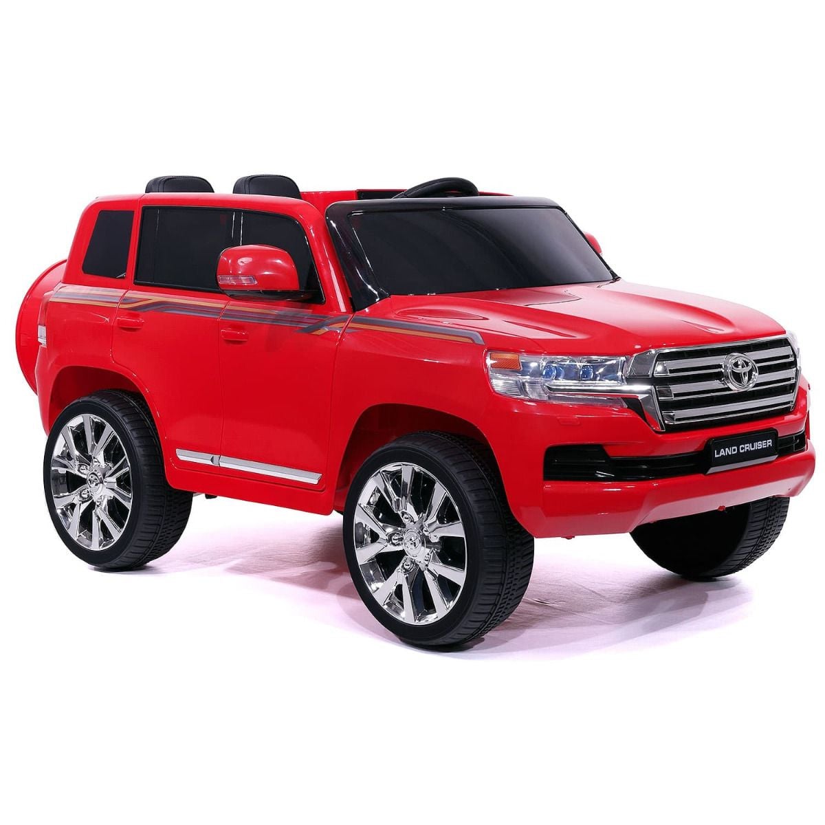 Toyota Land Cruiser 12V Kids Ride-On | Red JJ2022 - Colorland Toys