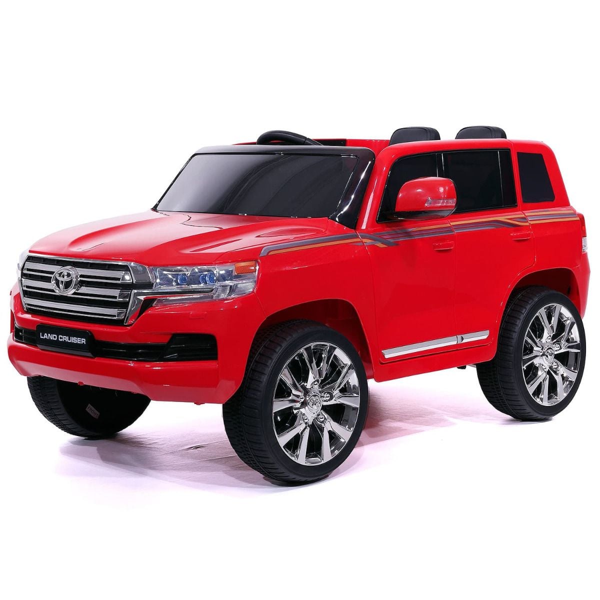 Toyota Land Cruiser 12V Kids Ride-On | Red JJ2022 - Colorland Toys