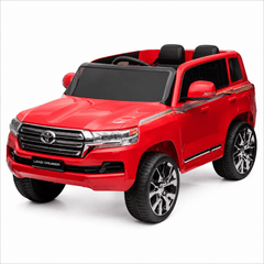 Toyota Land Cruiser 12V Kids Ride-On | Red JJ2022 - Colorland Toys