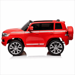 Toyota Land Cruiser 12V Kids Ride-On | Red JJ2022 - Colorland Toys