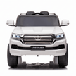 Toyota Land Cruiser 12V Kids Ride-On | White JJ2022