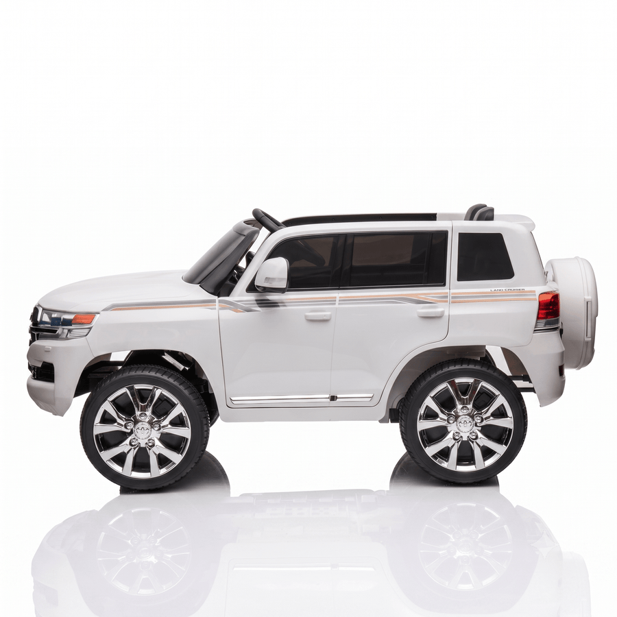 Toyota Land Cruiser 12V Kids Ride-On | White JJ2022 — image 3