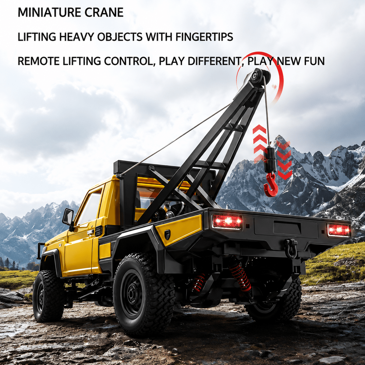 Toyota Land Cruiser 4x4 RC Crane 1:12 | MN-82T - Assorted - Colorland Toys