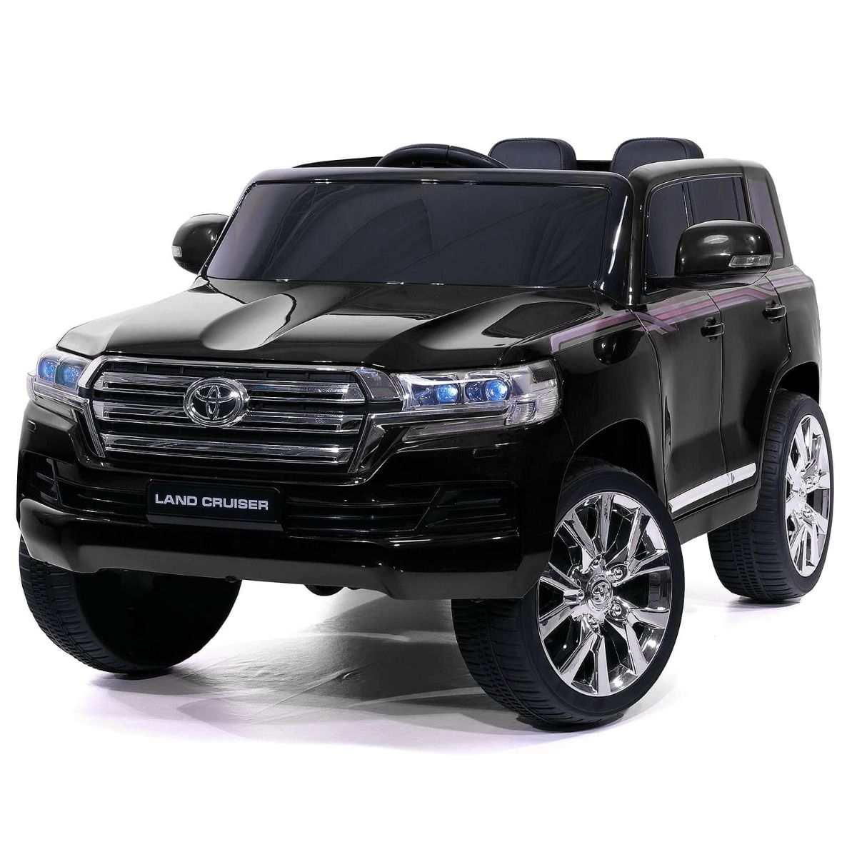 Toyota Land Cruiser Battery Powered Ride - on Black 220DX - Colorland Toys