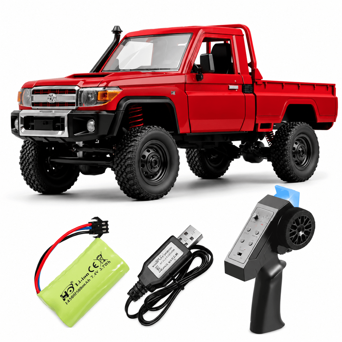Toyota Land Cruiser LC79 4x4 RC Truck 1:12 | MN-82 - Assorted - Colorland Toys