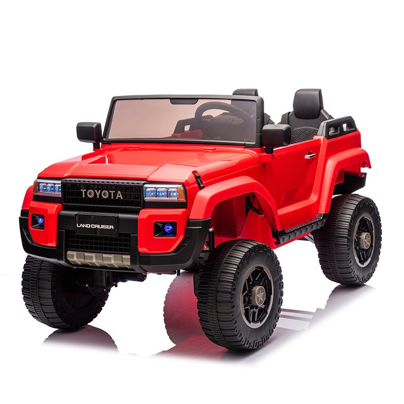 Toyota License Two Seat Over Size Ride on Car HW988 | RED