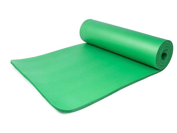 TPE Yoga Mat 183cmx61cmx0.6cm Black/Grey YM610 — image 1