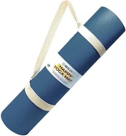 TPE Yoga Mat 183cmx61cmx0.6cm Navy/Blue YM610 — image 1