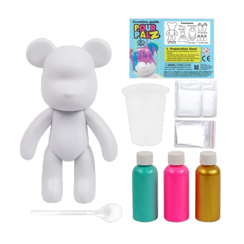 Pour Palz DIY Paint Bear With-1 Golden Dream - 40ml GS-G08681