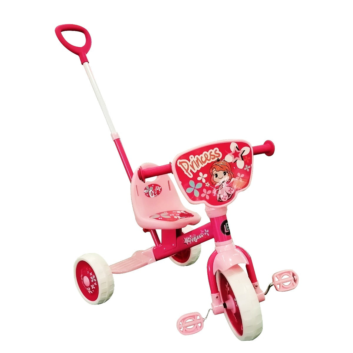 Lovely Baby Tricycle Pink LB-TR5317H - Colorland Toys