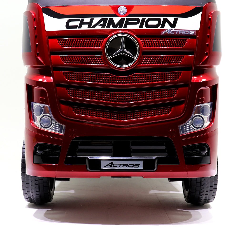 Trailer Benz Red HL358 — image 3