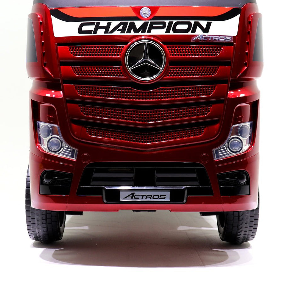 Trailer Benz Red HL358 — image 3