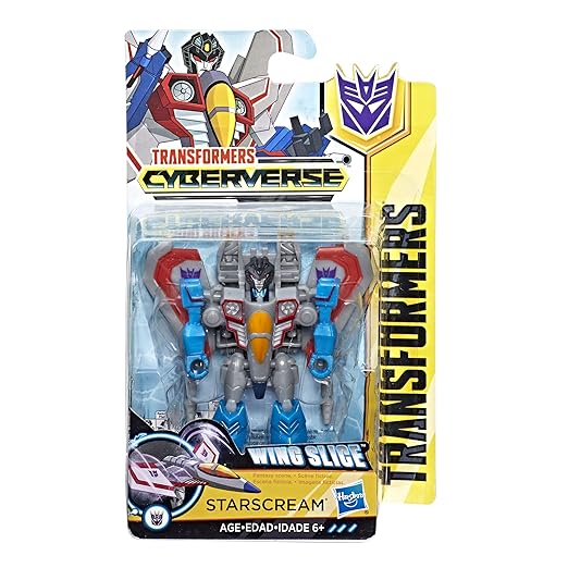 Transformers Cyberverse Action Attackers Scout Class Starscream E1883 — image 3