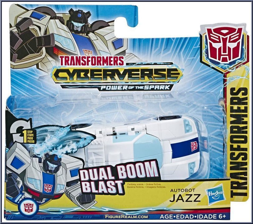 Transformers Cyberverse Dual Boom Blast Jazz 11cm E3522 — image 1