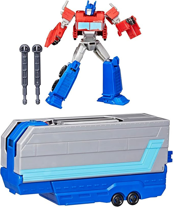 Transformers Earthspark Optimus Prime Battle Trailer G0750