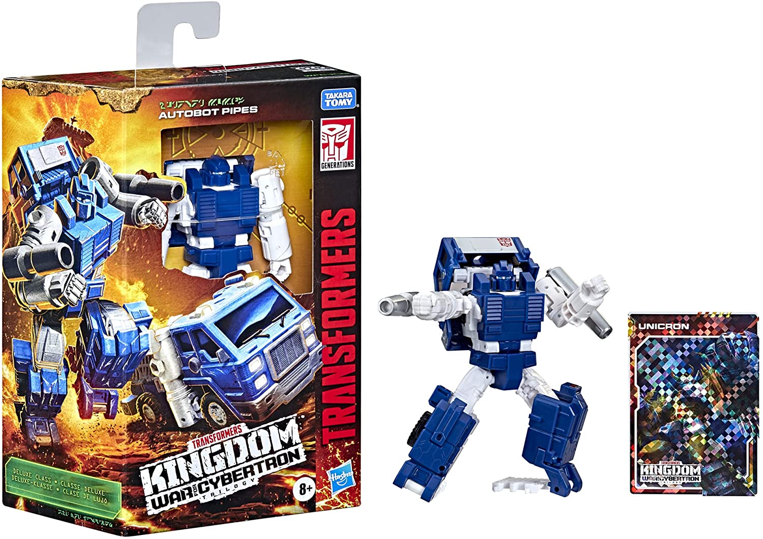Transformers Generations War for Cybertron Pipes F0682 - Colorland Toys