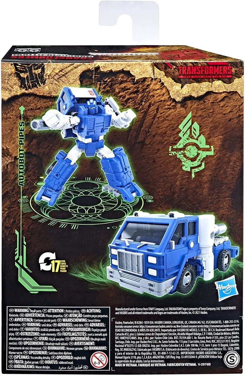 Transformers Generations War for Cybertron Pipes F0682 - Colorland Toys