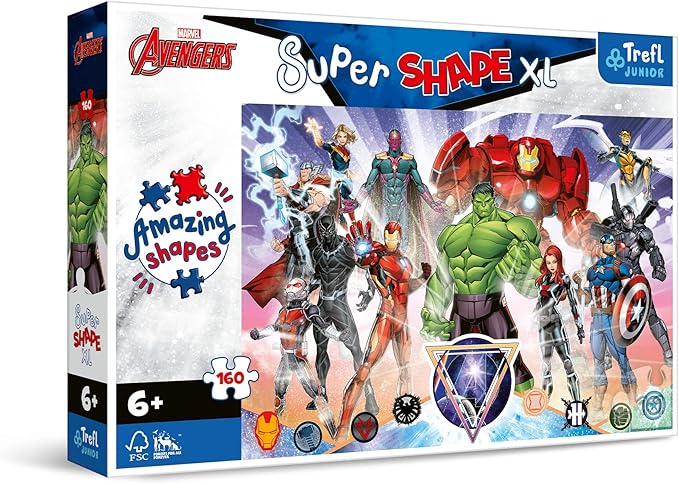 Trefl Courage Of The Avengers 160 - Pcs 50023 - Colorland Toys