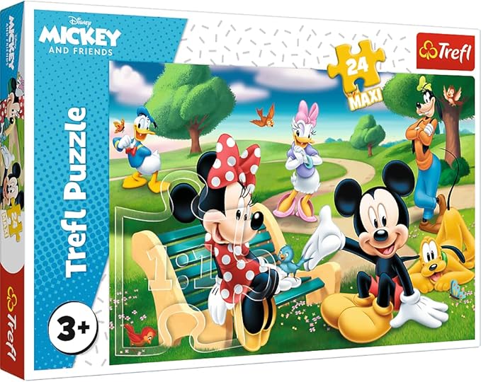 Trefl Disney Mickey And Friends Maxi Puzzle 24 - Pcs 14344 - Colorland Toys