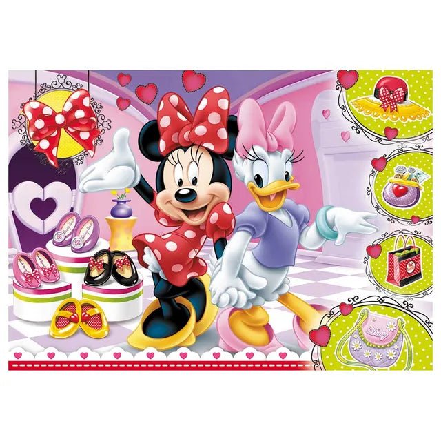 Trefl Glitter Minnie And Trinkets 100 - Pcs 14820 - Colorland Toys